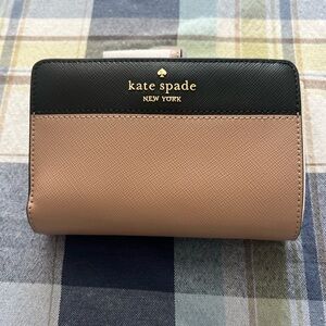 kate spade Black and Tan Wallet
